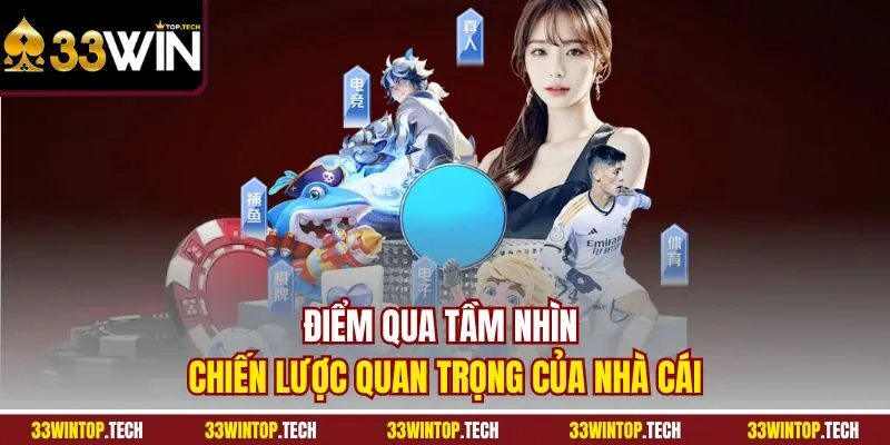 Điểm qua tầm nhìn chiến lược quan trọng của nhà cái